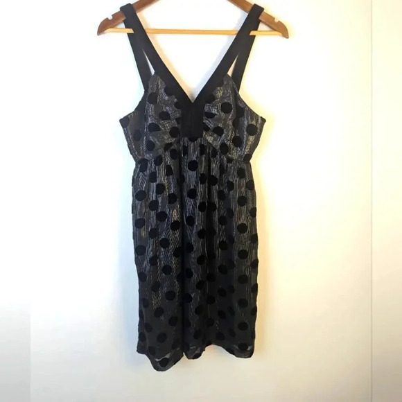 Milly Babydoll Polka Dot Dress - 4 - Picture 2 of 7